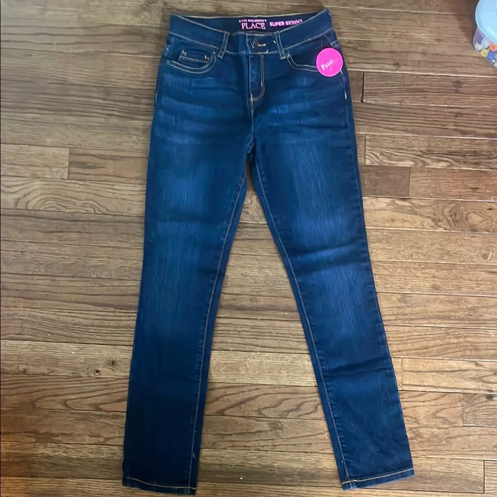 NWT The Children’s Place Blue Super Skinny Jeans
